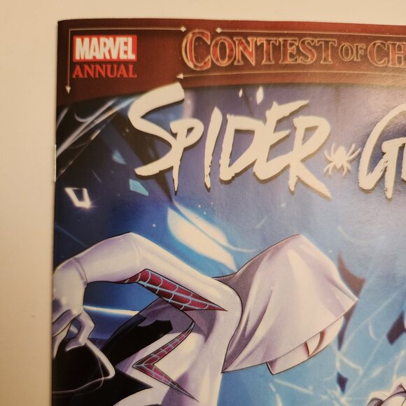 Spider-Gwen Annual #1A (2023) Marvel Comics, White Fox, R1c0 Cvr, NM - Picture 3 of 14